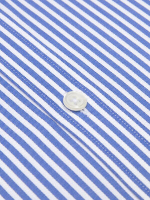 Hemd Colin mit blauen Streifen