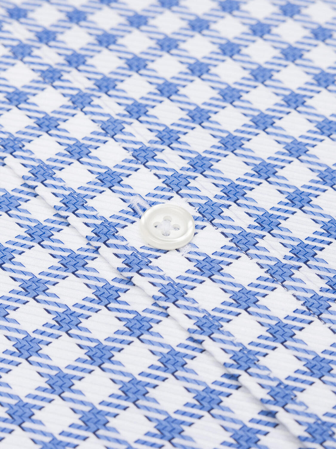 Camicia a quadri blu Comyn