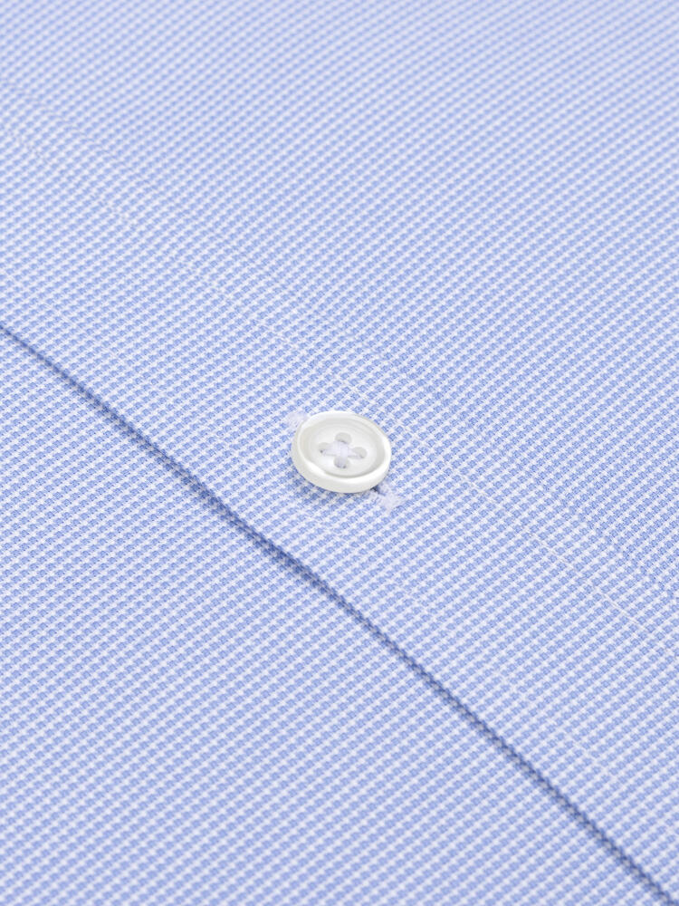 Chemise Conan textur&eacute;e ciel