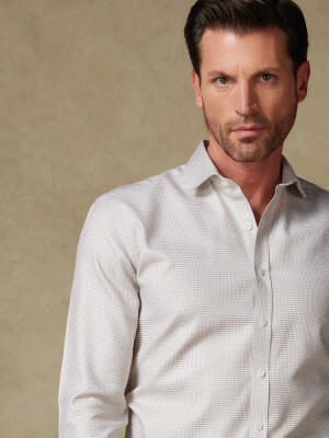 Chemise Corey en twill sable