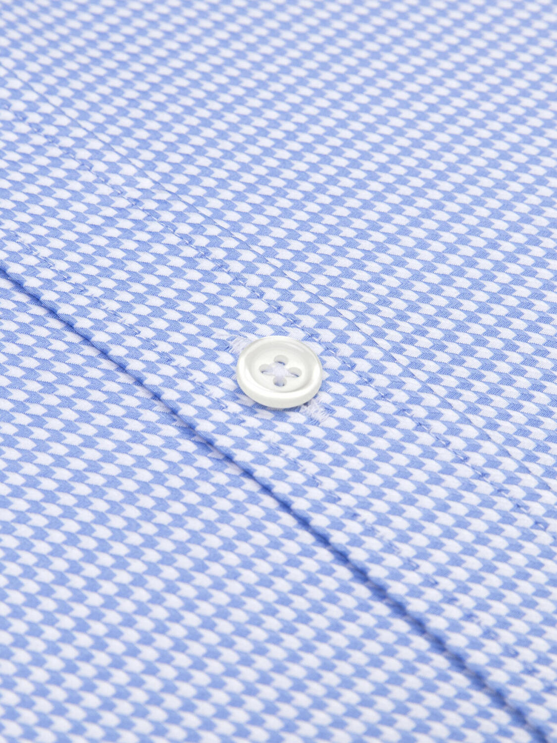 Camicia Corey in twill celeste