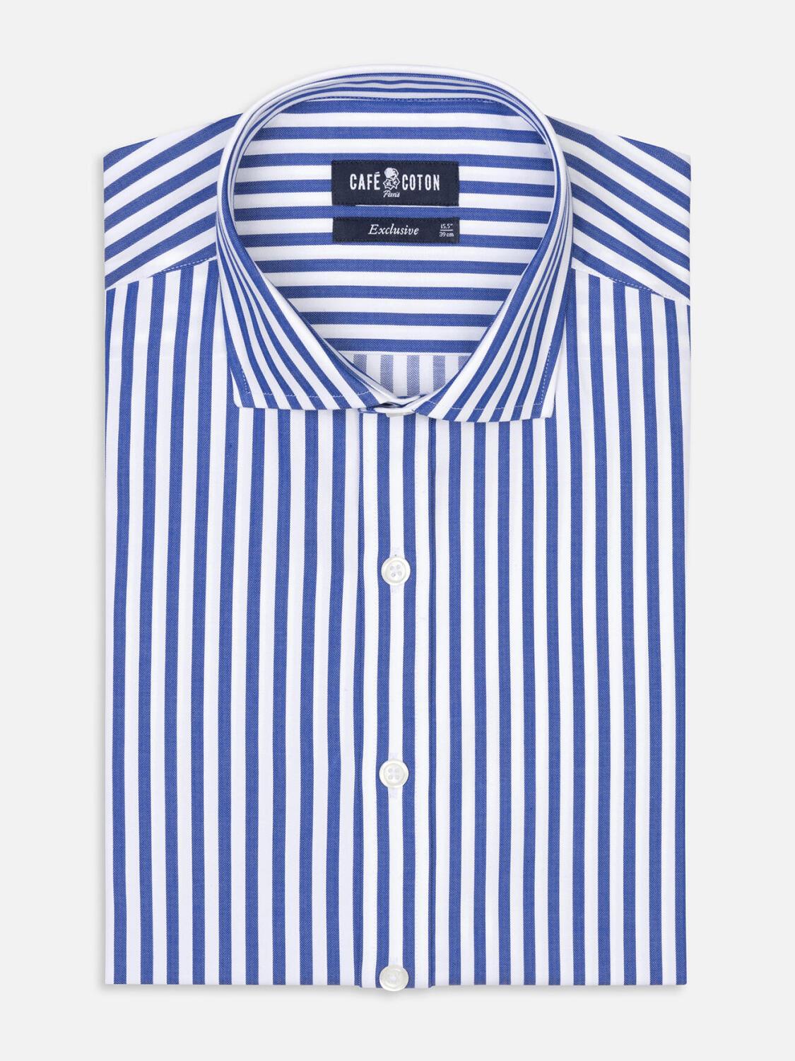Chemise Dale à rayures marine