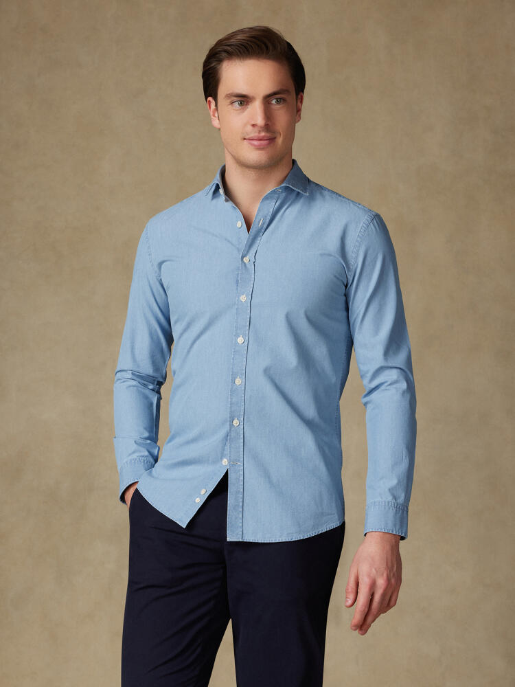 Camisa Dane vaquera azul