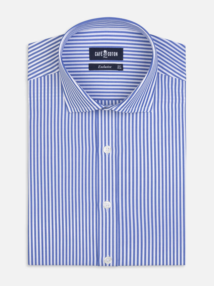 Camicia Davin a righe blu