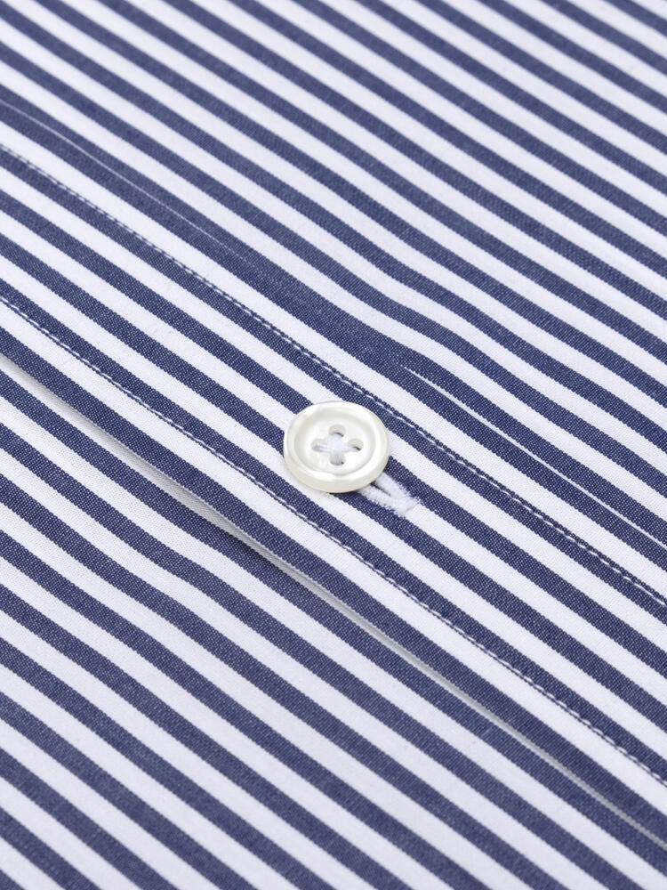 Chemise Davin &agrave; rayures marine