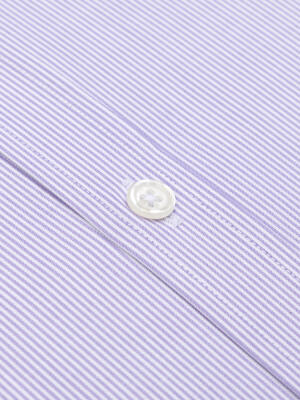 Camicia Dusk a righe lilla