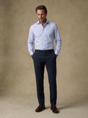 Camicia Dusk a righe azzurre