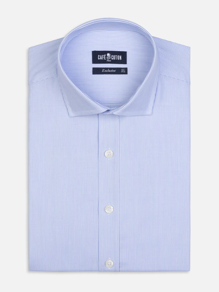 Camicia Dusk a righe azzurre