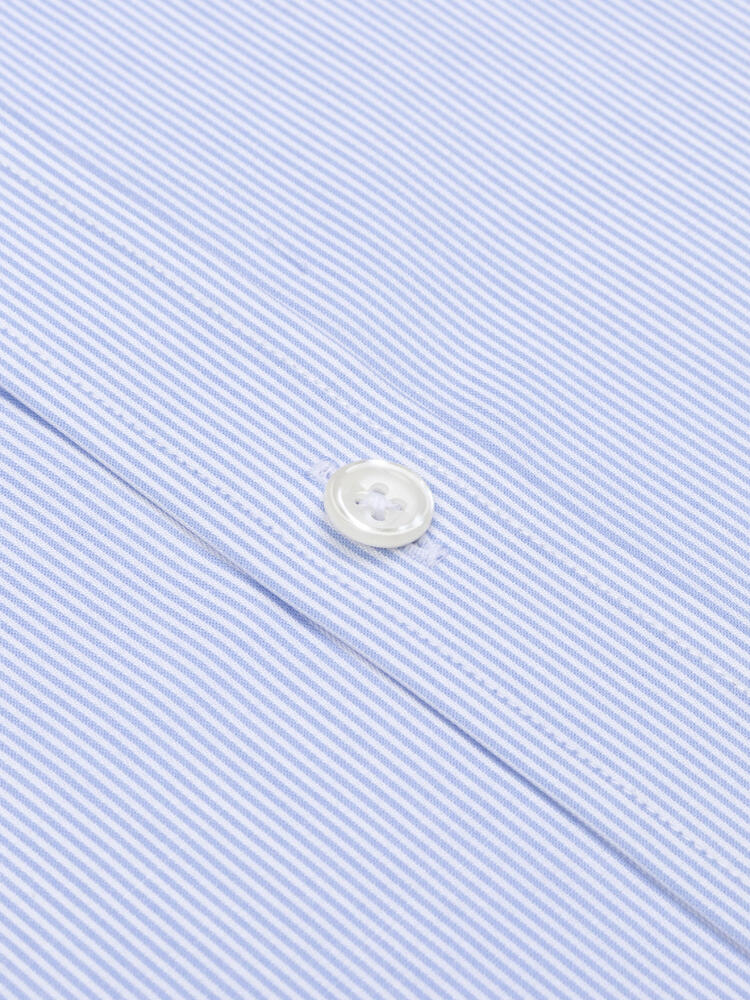 Camicia Dusk a righe azzurre