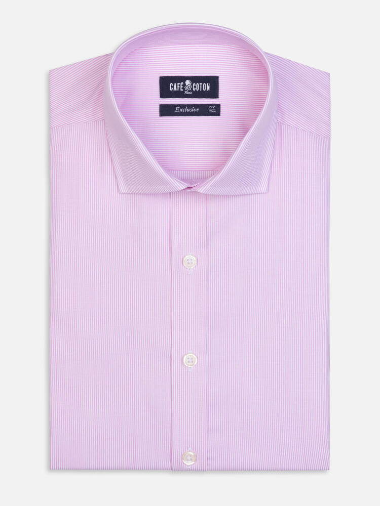 Camicia Dusk a righe rosa