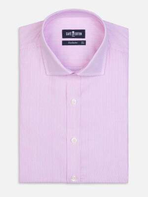 Camicia Dusk a righe rosa