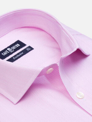 Camicia Dusk a righe rosa