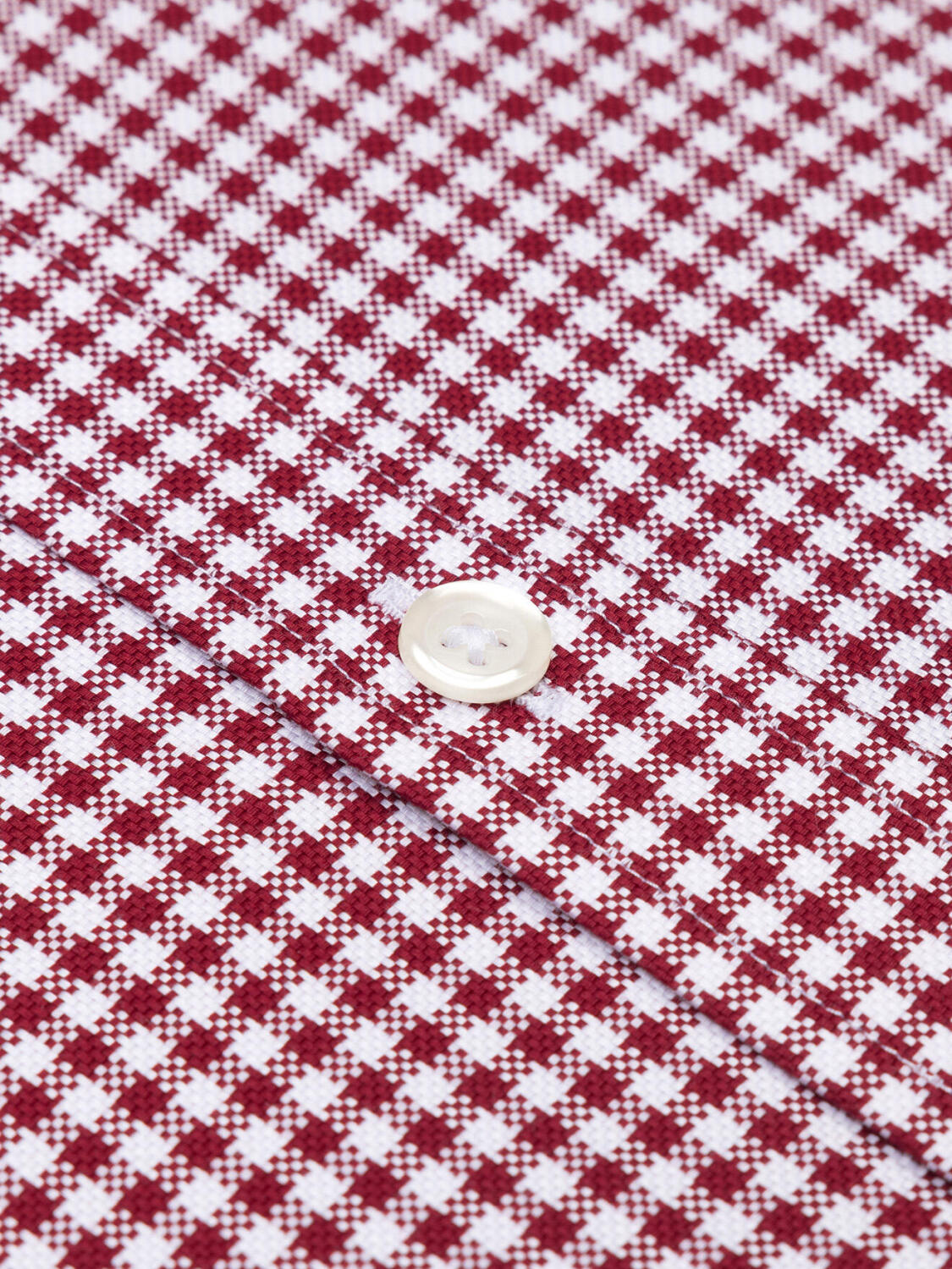 Camicia Elliott a quadri bordeaux