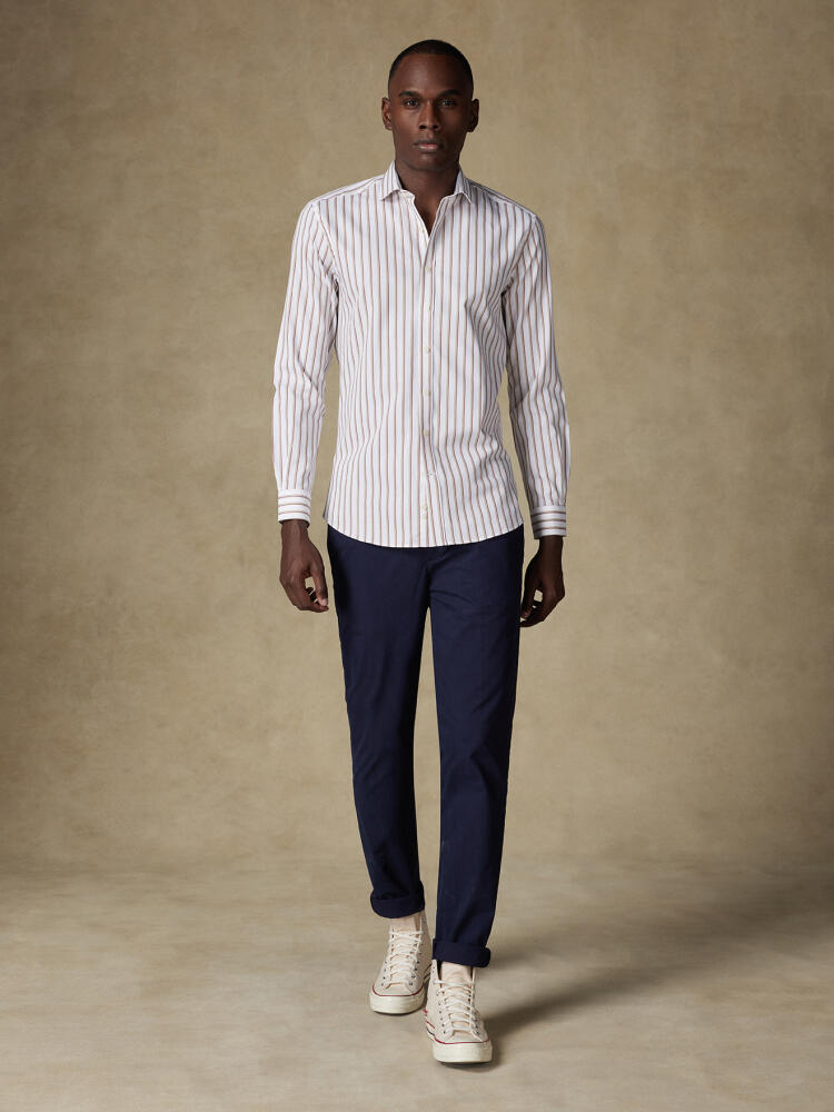 Elton stripe shirt - Off white