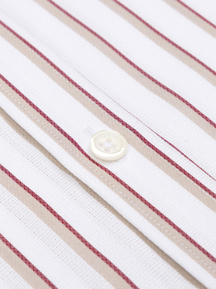 Elton stripe shirt - Off white