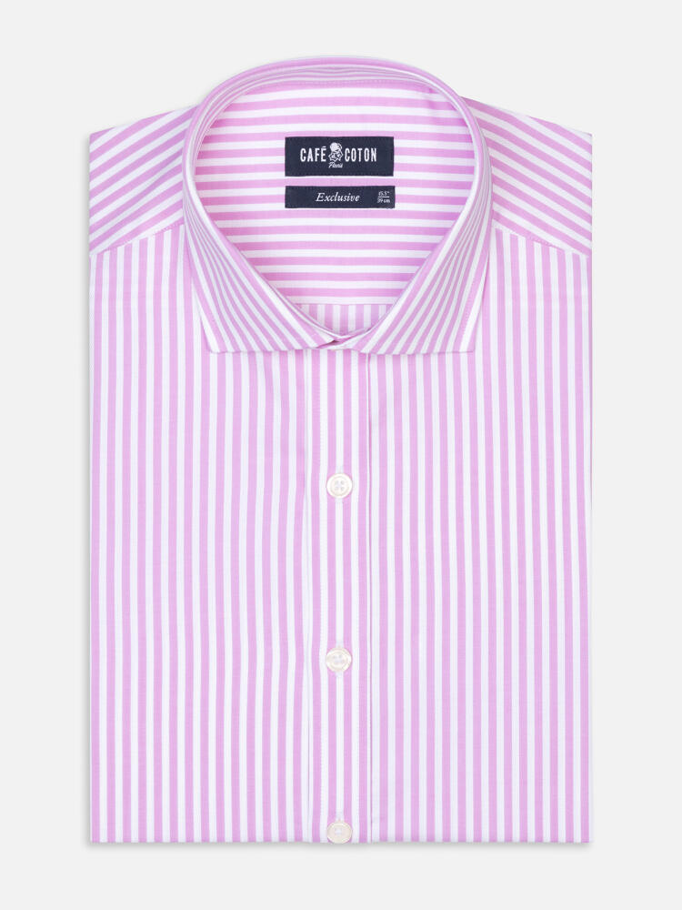 Camicia Elton a righe rosa