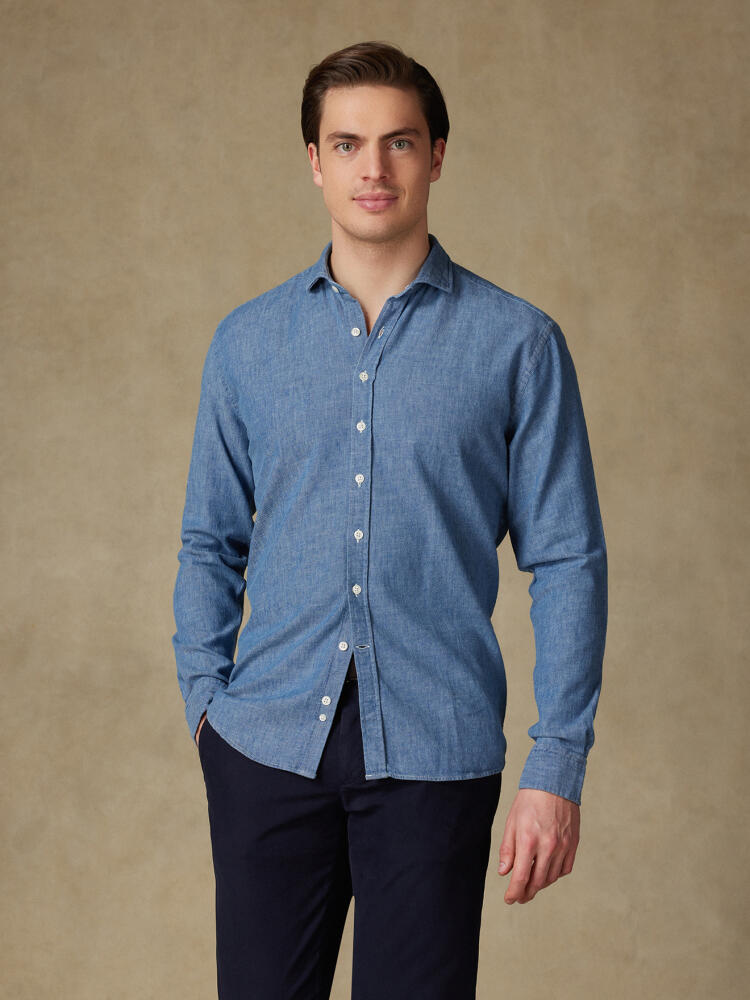 Chemise Erick indigo