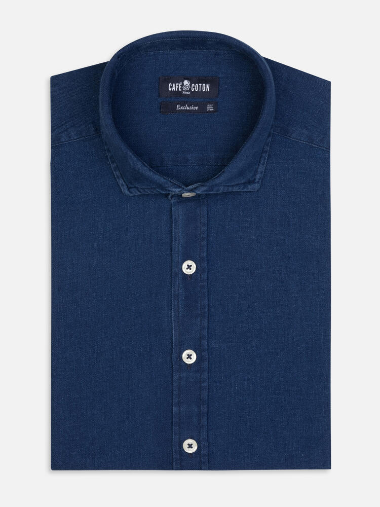 Chemise Erwin indigo