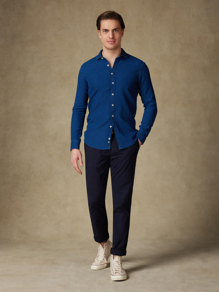 Chemise Erwin indigo