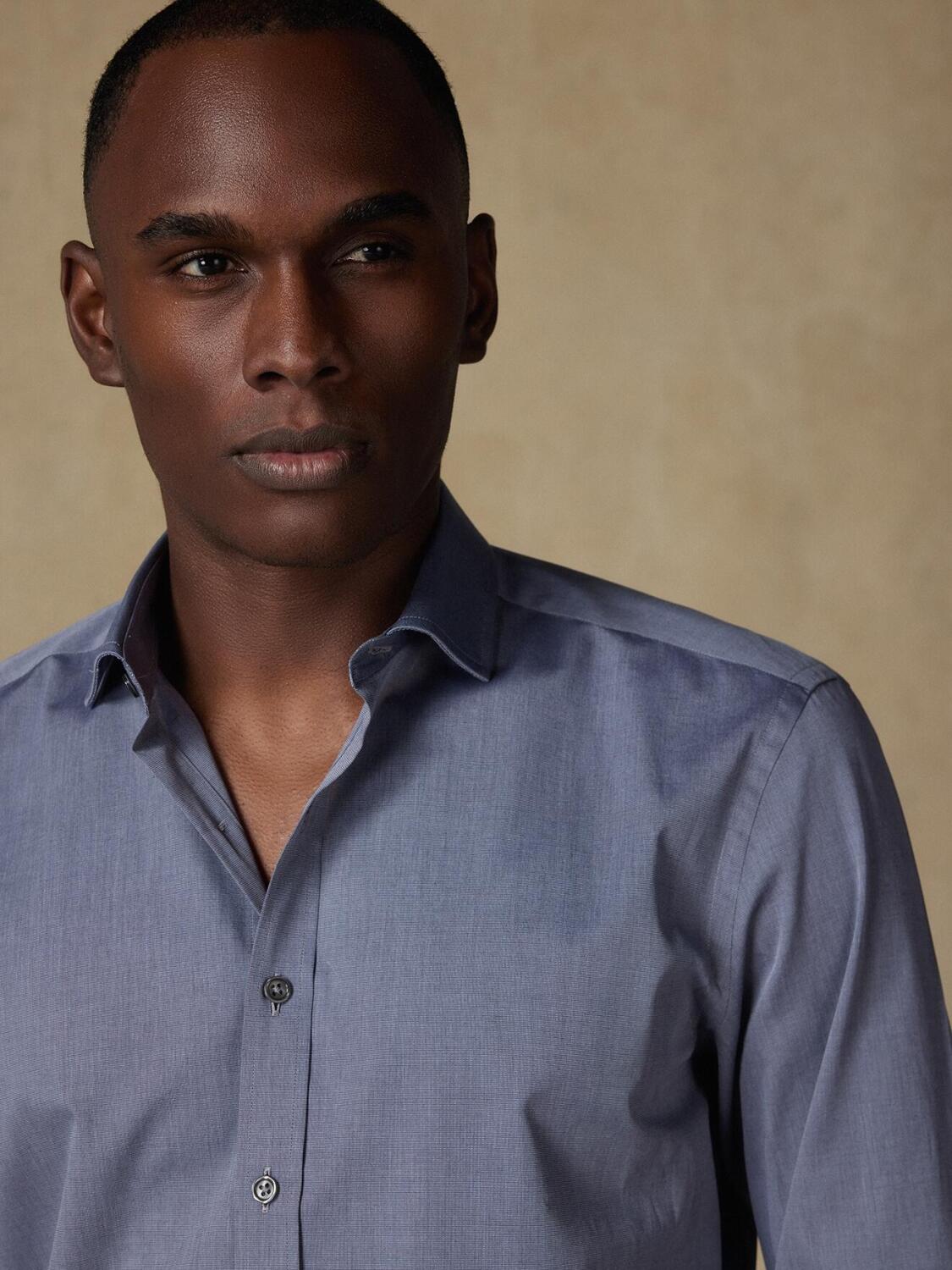 Camicia in tessuto grigio