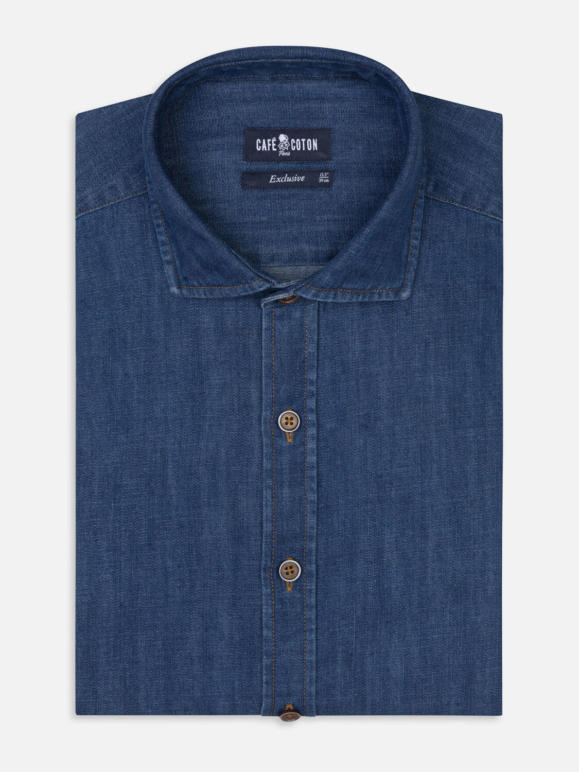 Gael Denim Overhemd