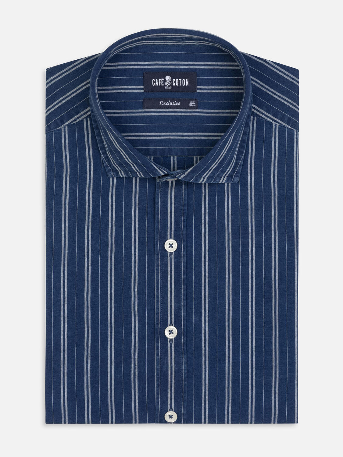 Camisa Gerry vaquera a rayas