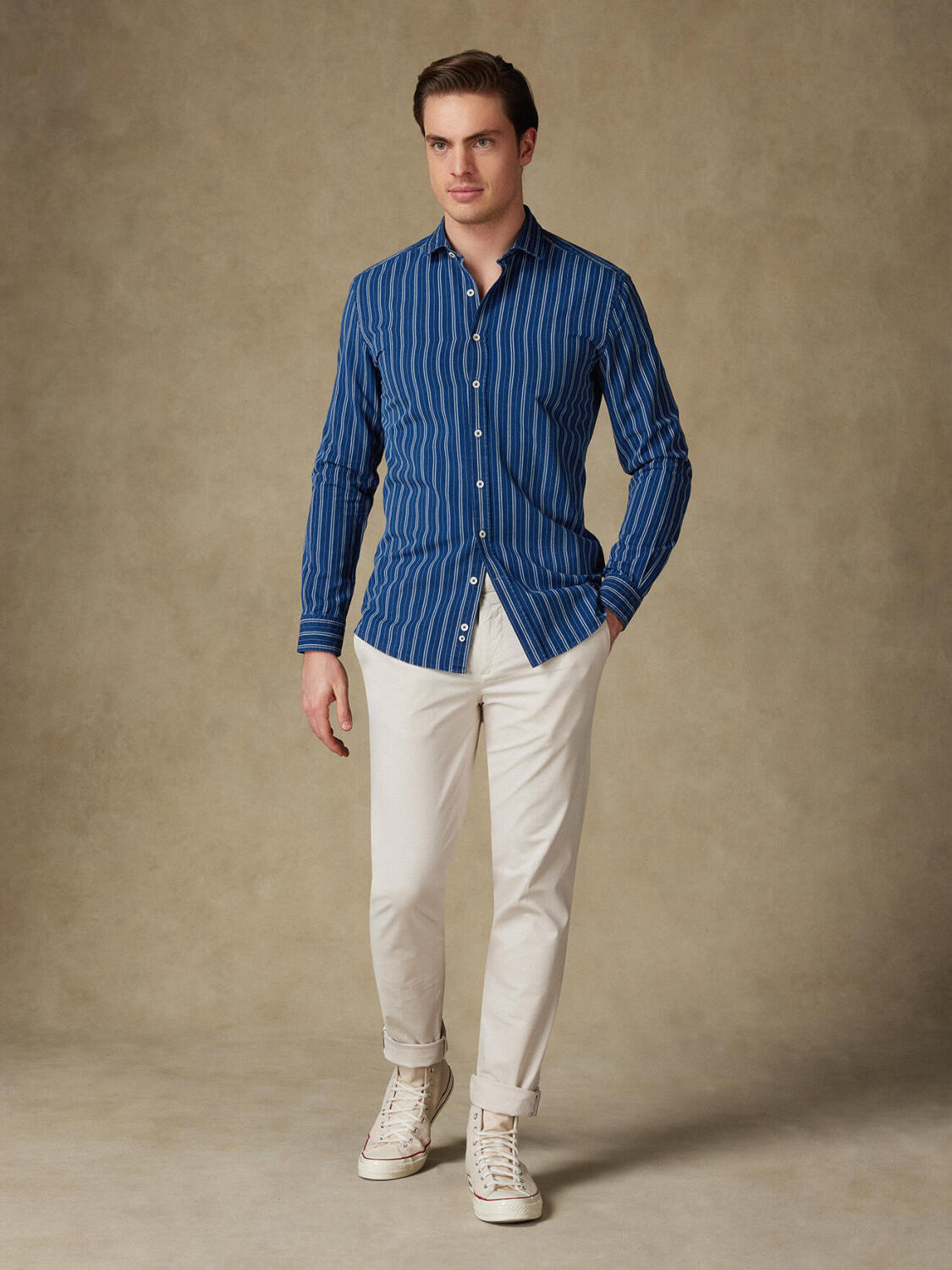 Camisa Gerry vaquera a rayas