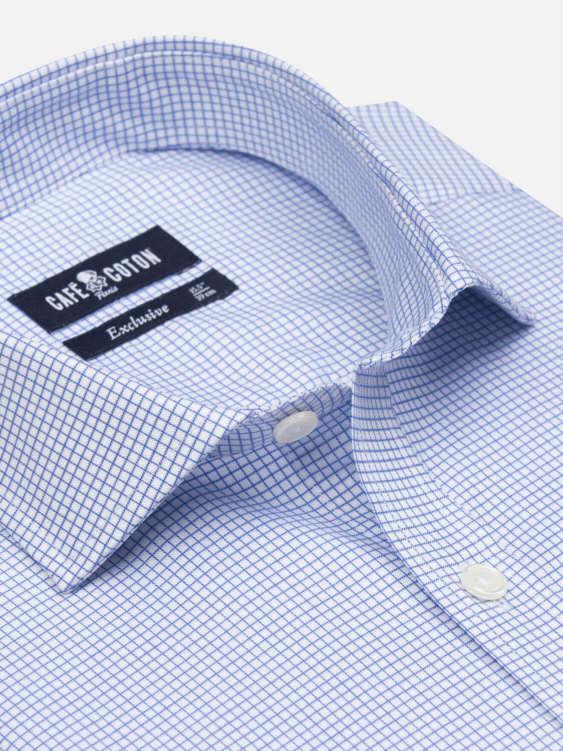 Gill Blue Check Shirt