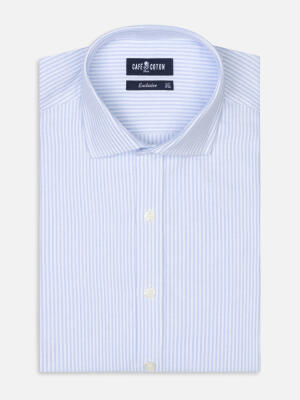Grab sky brushed oxford shirt