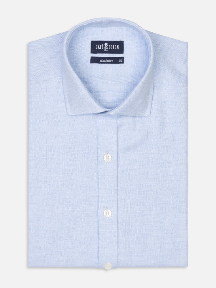 Chemise Hall en flanelle ciel