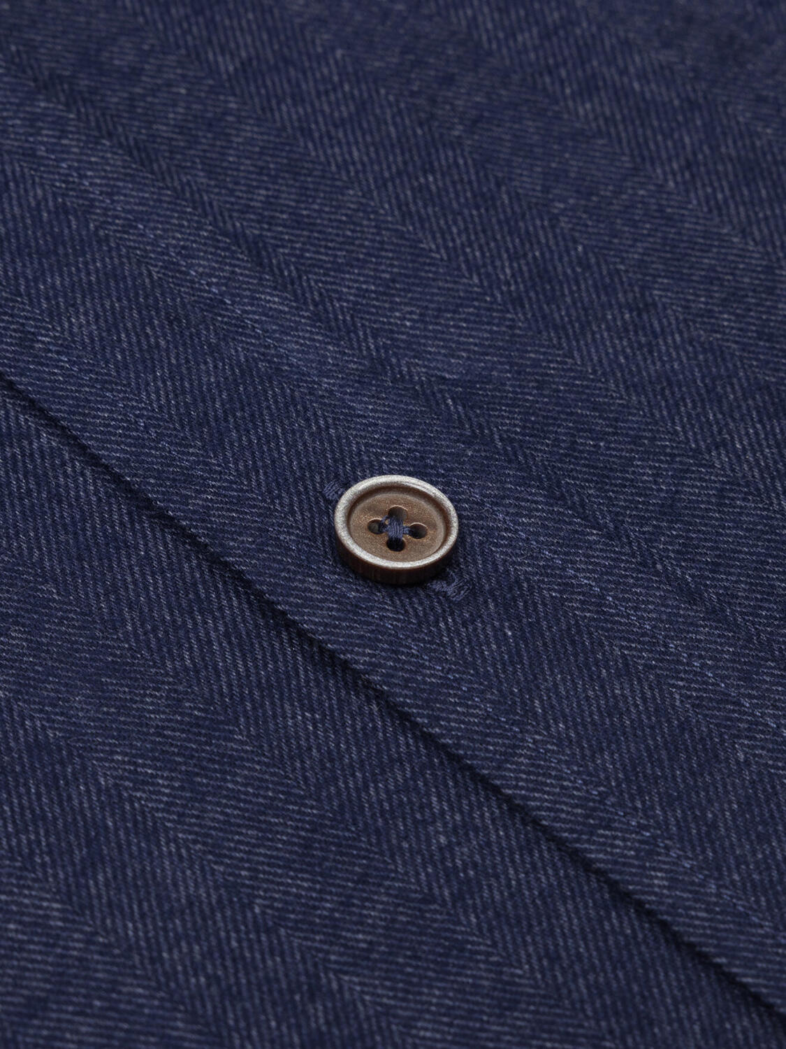 Camicia di flanella Hall blu scuro