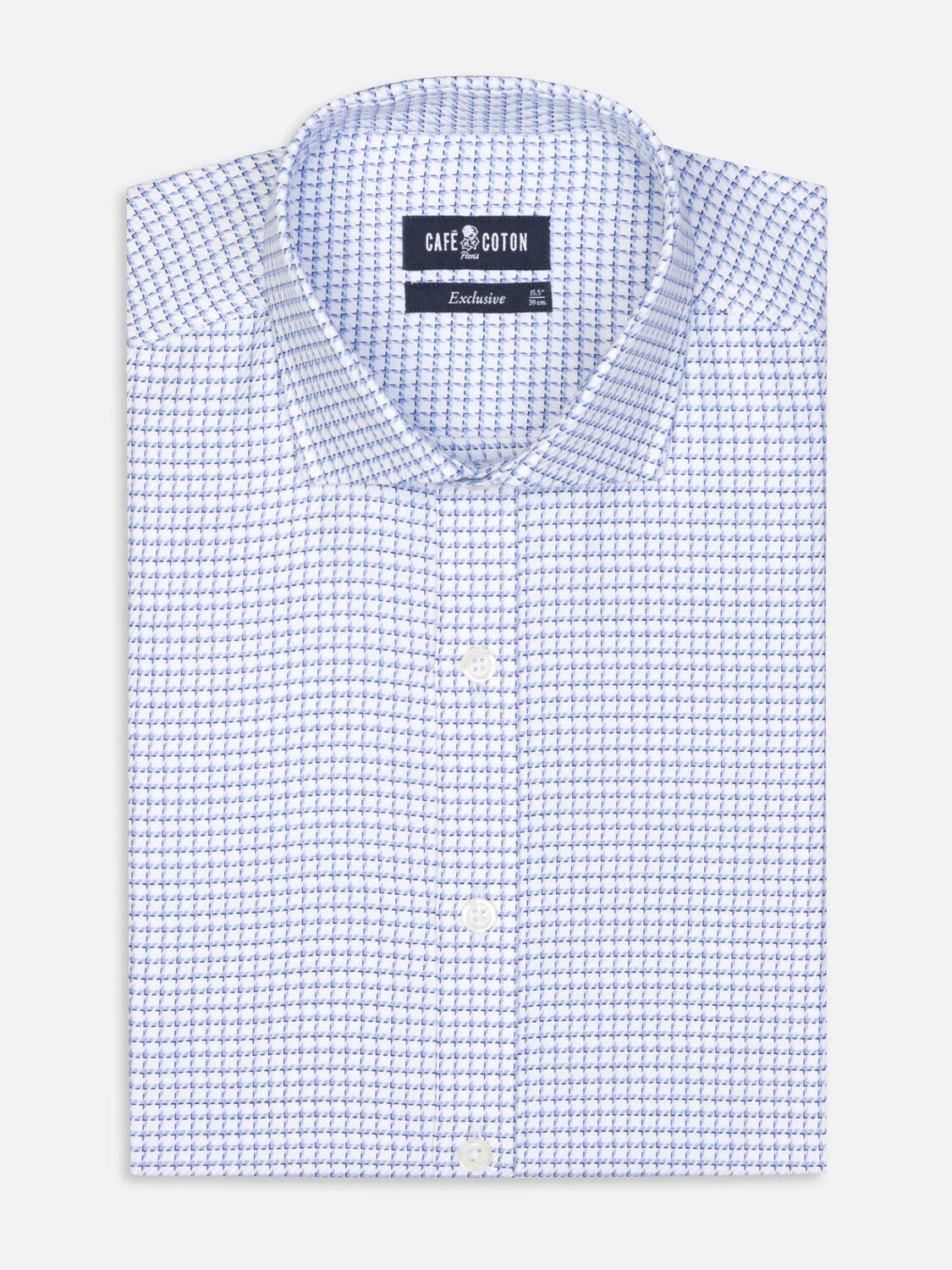 Harvey hemels geruit overhemd