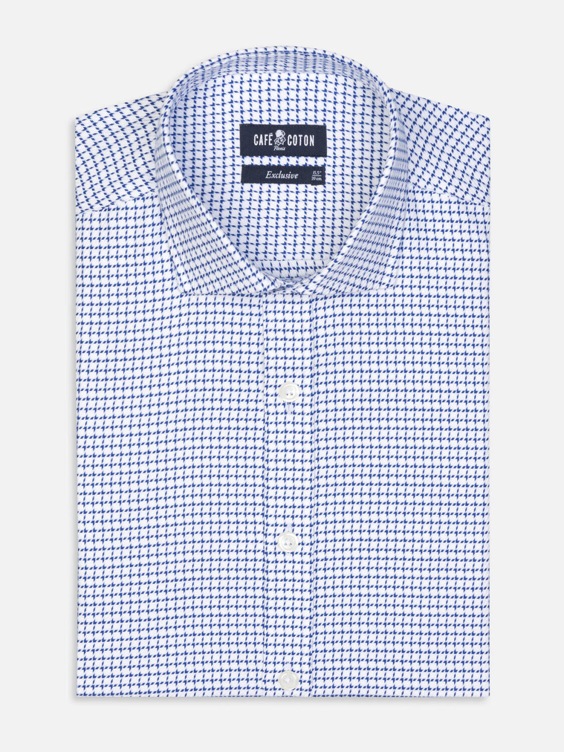 Harvey marine geruit overhemd