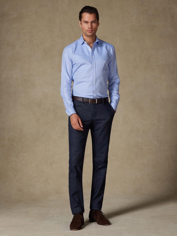 Ivy blue twill Shirt