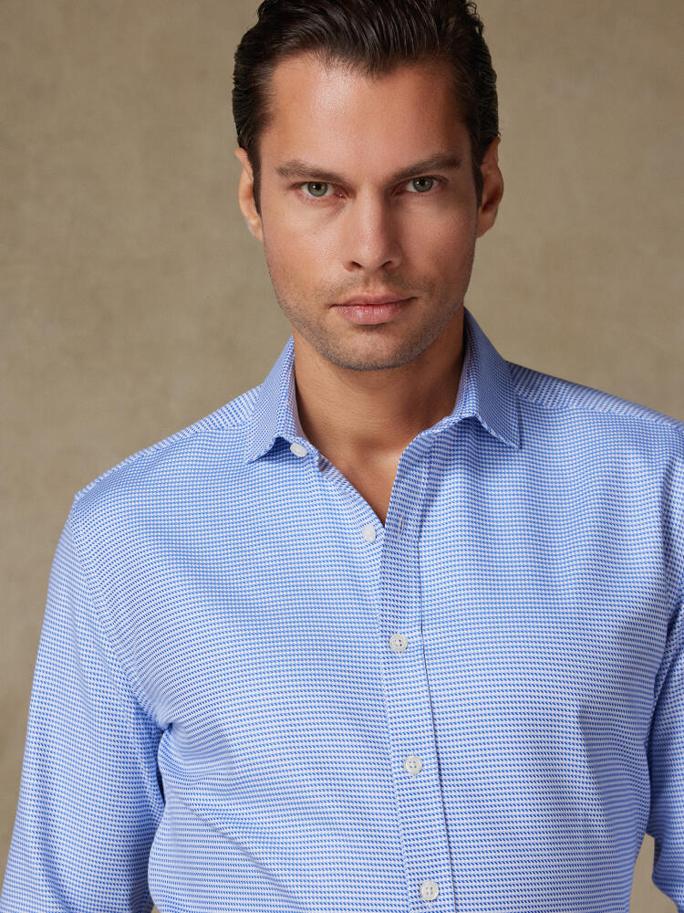 Ivy blue twill Shirt