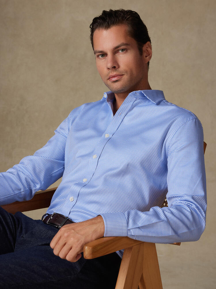 Ivy blue twill Shirt