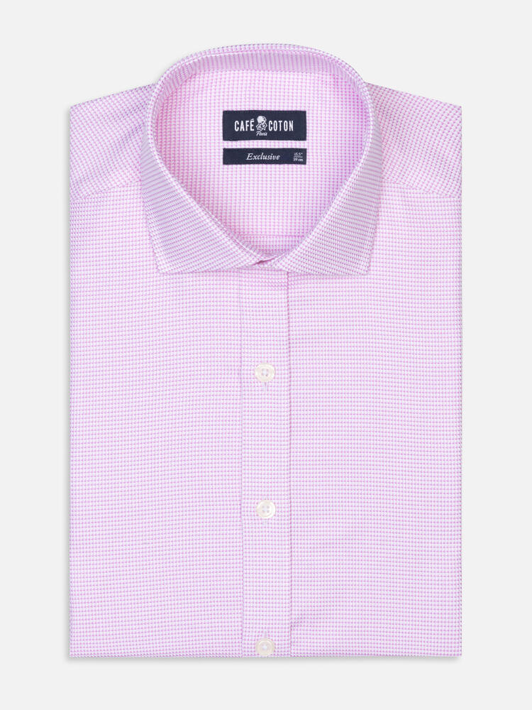 Chemise Jared en twill rose