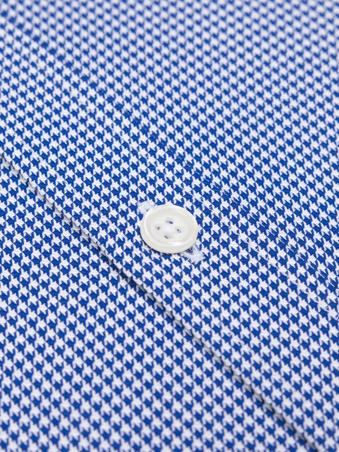 Camicia in percalle Landry Navy