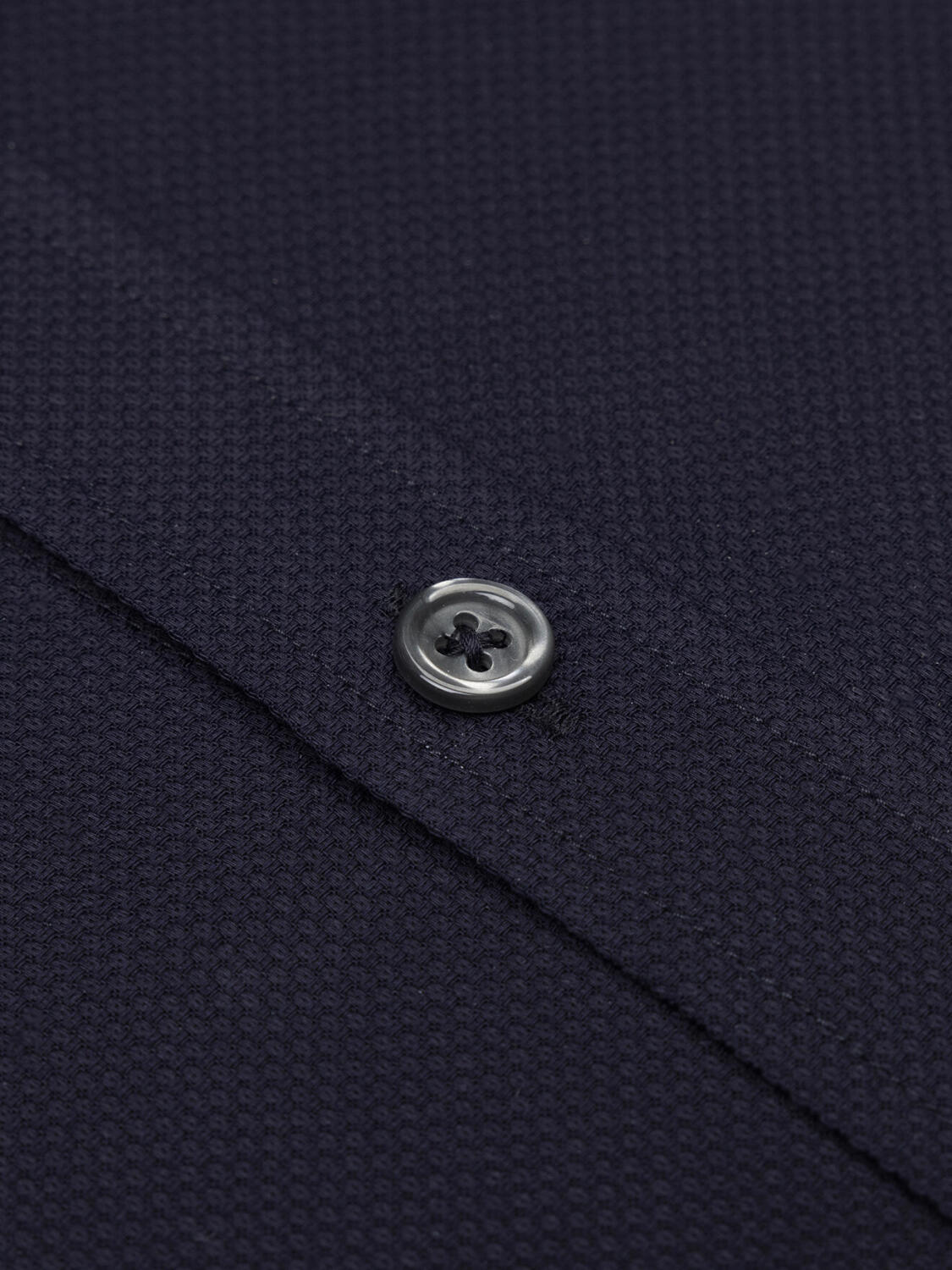 Leelan navy texturiertes Hemd