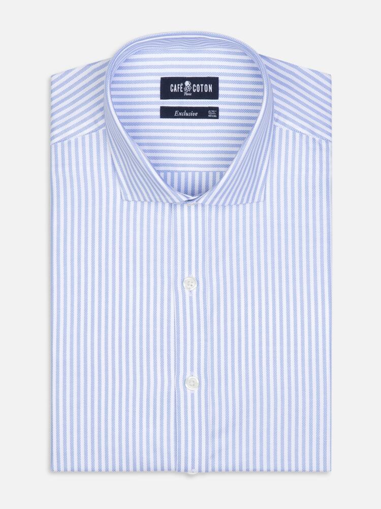 Chemise Liam à rayures ciel