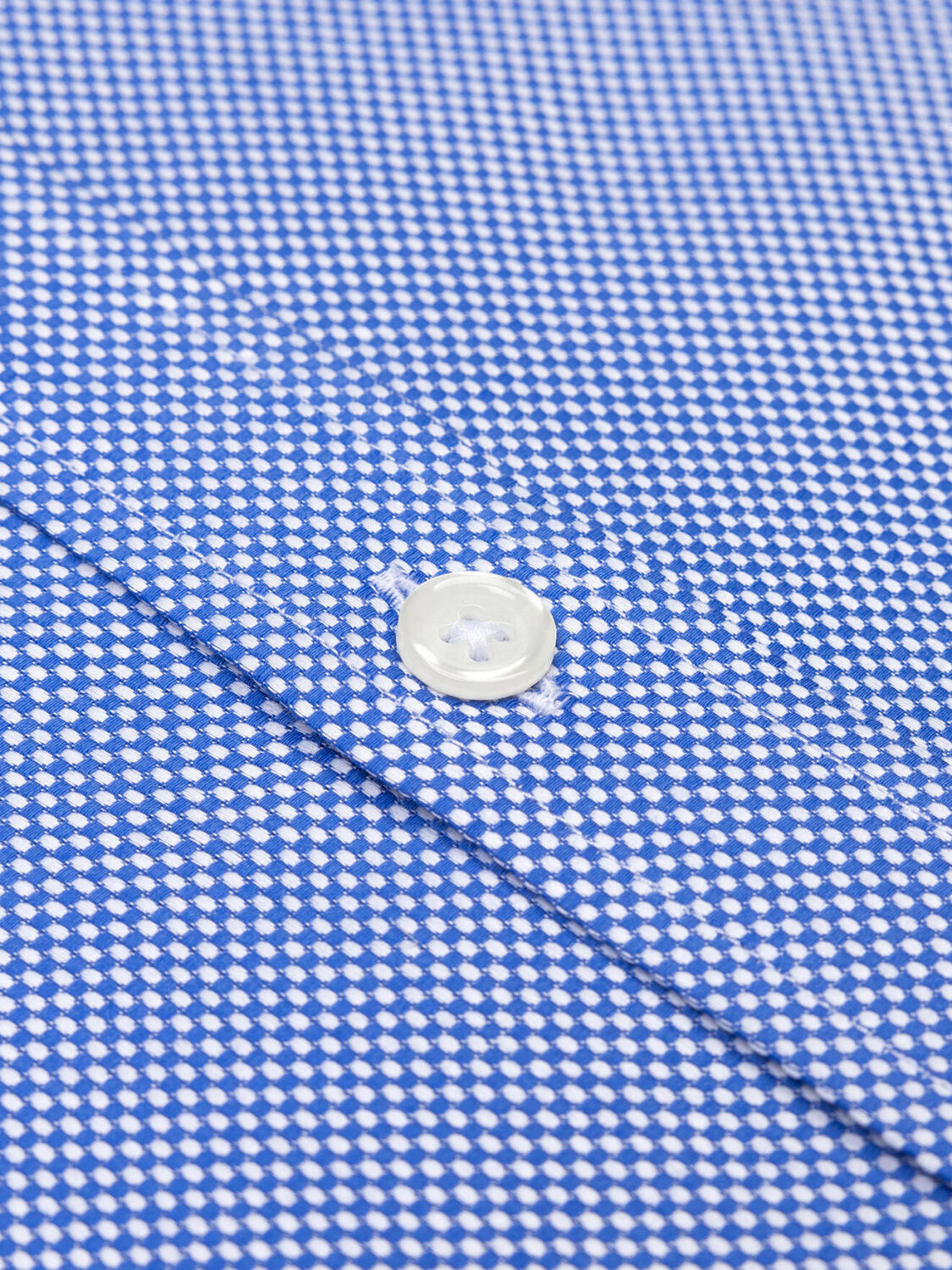 Camicia Luke blu dobby