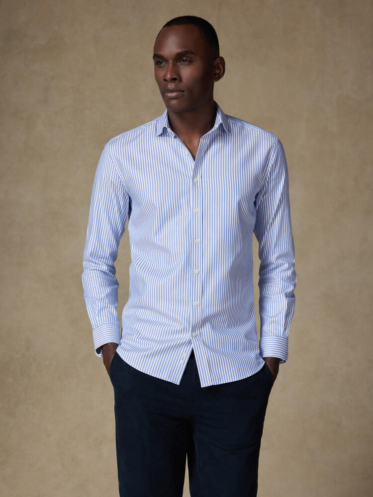 Lynn Blue Stripe Shirt