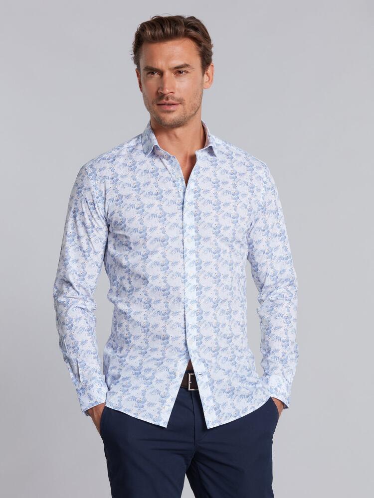 Chemise Mattis à imprimé tropical