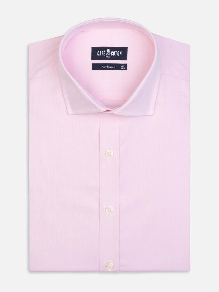 Camicia Meadow rosa in cotone e Tencel