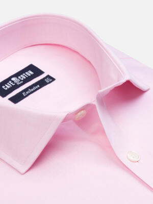 Camicia Meadow rosa in cotone e Tencel
