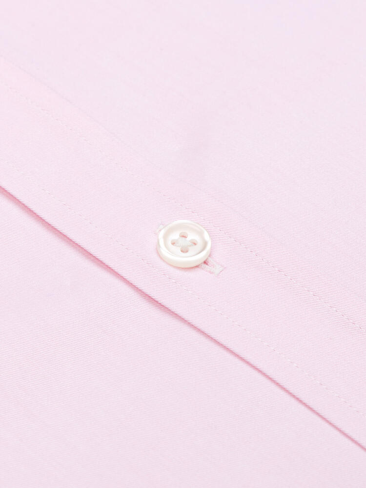 Camicia Meadow rosa in cotone e Tencel