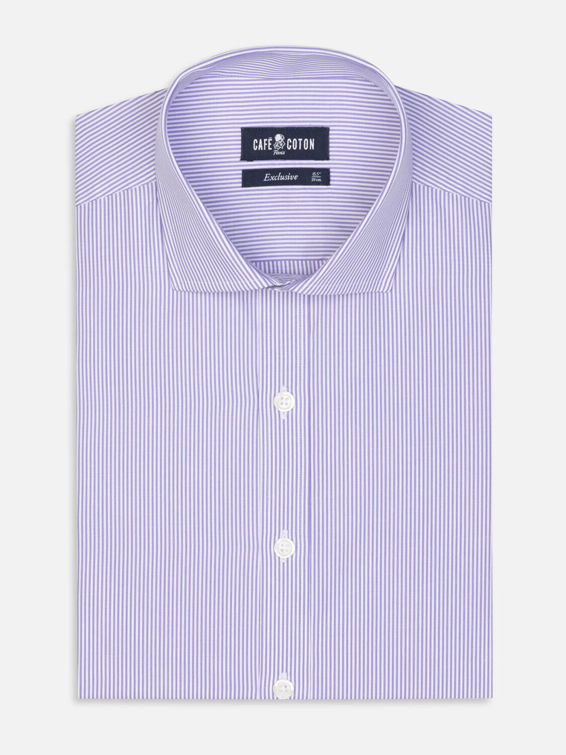 Menthon parma streep overhemd