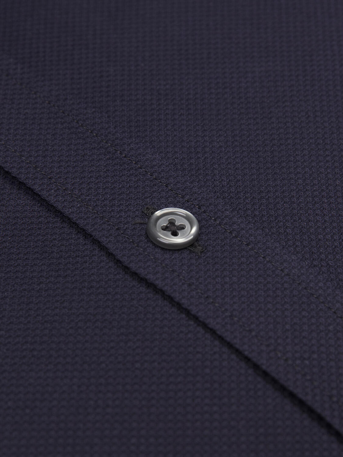 Chemise Mike texturée marine