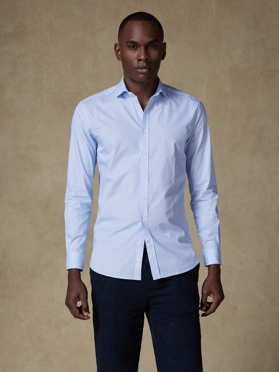 Camisa Mil Rayas Cielo