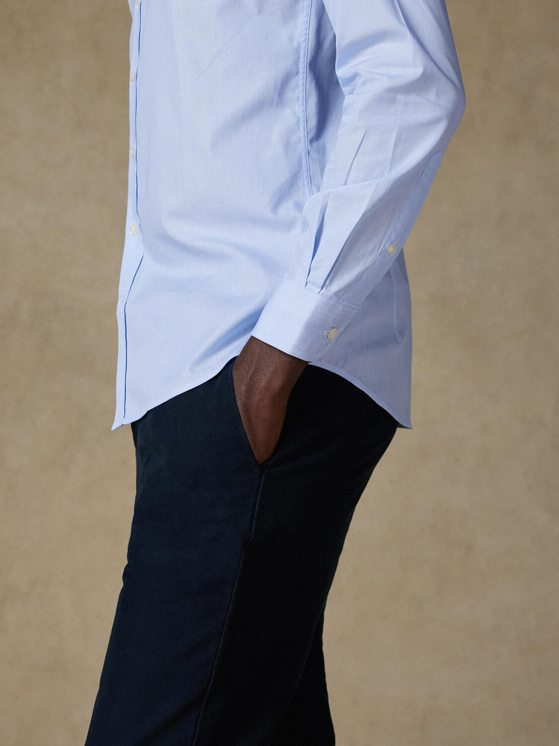 Camisa Mil Rayas Cielo